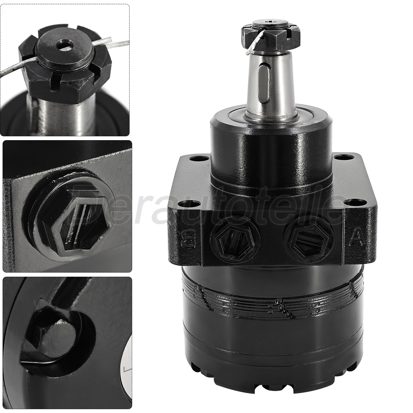 RIGHT Side Hydraulic Drive Motor BMER300A12101S for AGT Skid Steer Loader YSRT14