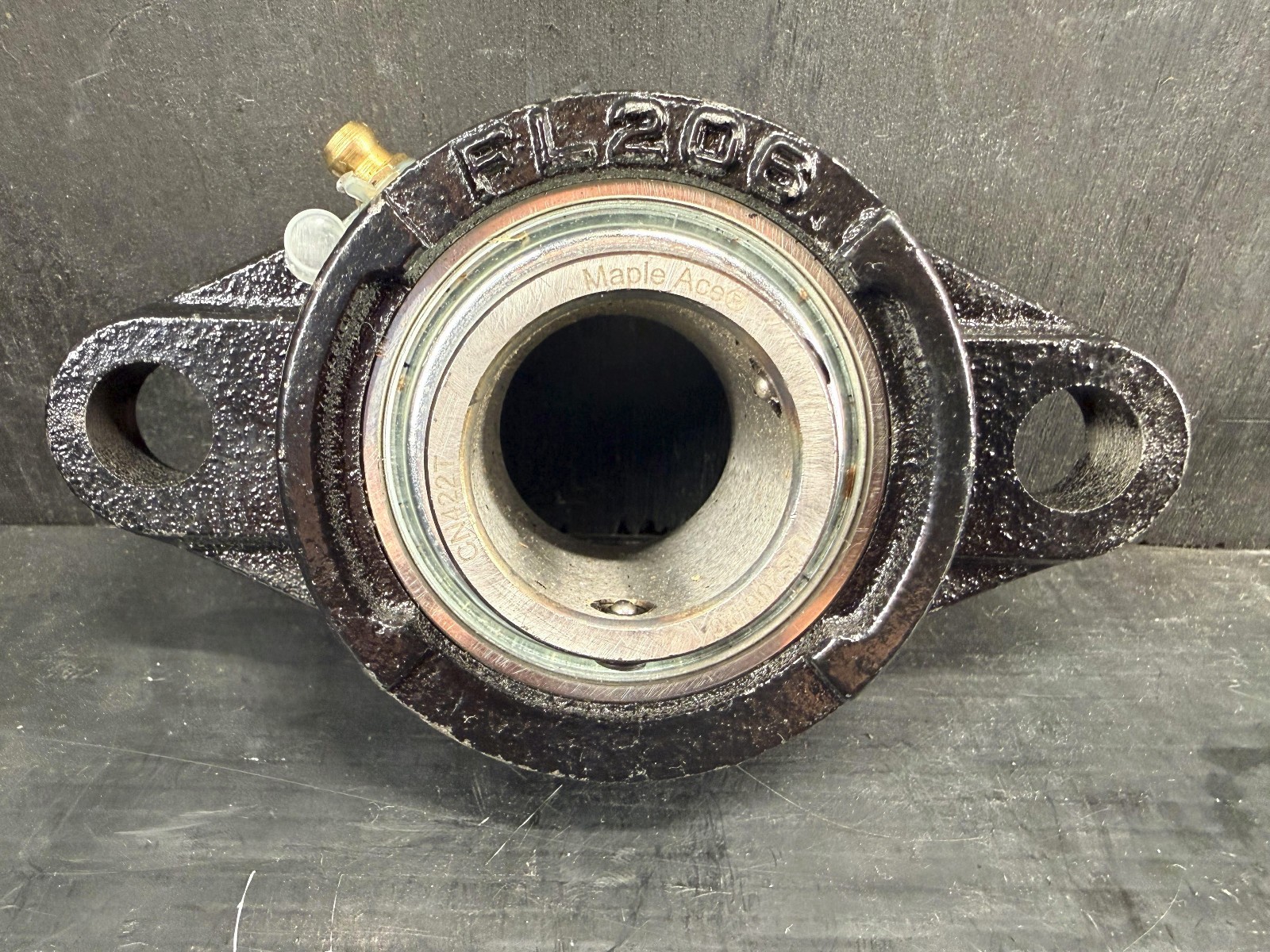 1 NEW MAPLE ACE UCFL206-20 2-BOLT FLANGE BEARING NNB ***MAKE OFFER***