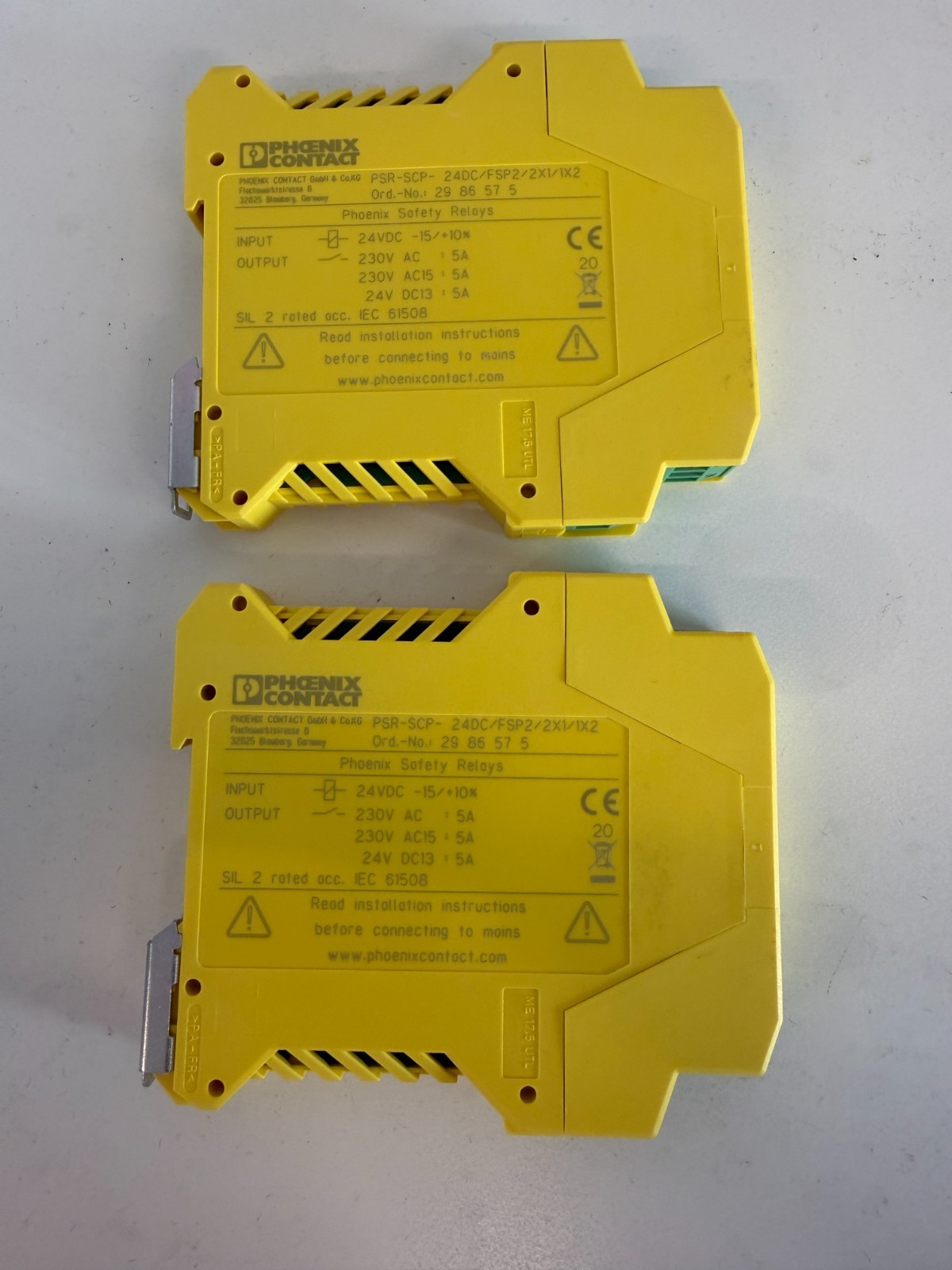 Phoenix Contact Safety Relay PSR-SCP- 24DC/FSP2/2X1/1X2