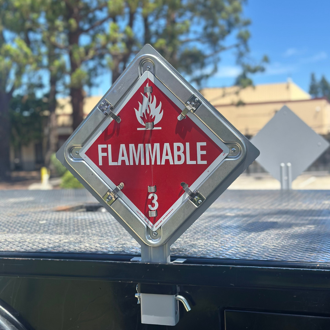 Stake Pocket Placard Holder for Flatbed by Safe Truck by Ms. Carita – MSHZP100
