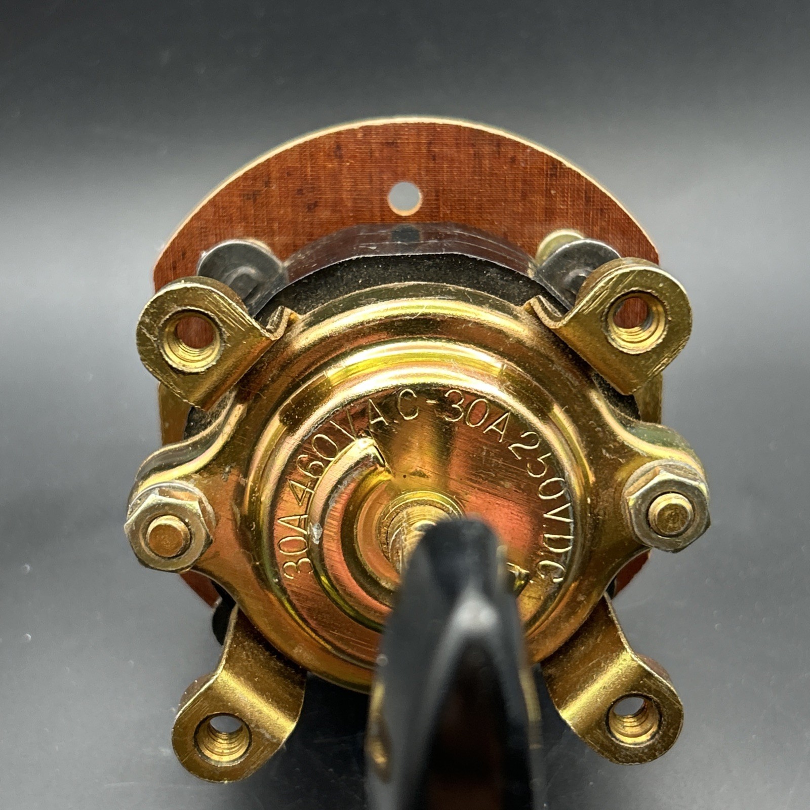 Heavy Duty Rotary ElectroSwitch 30A 460VAC-30A 250VDC KS-5716-L7 Spring Loaded
