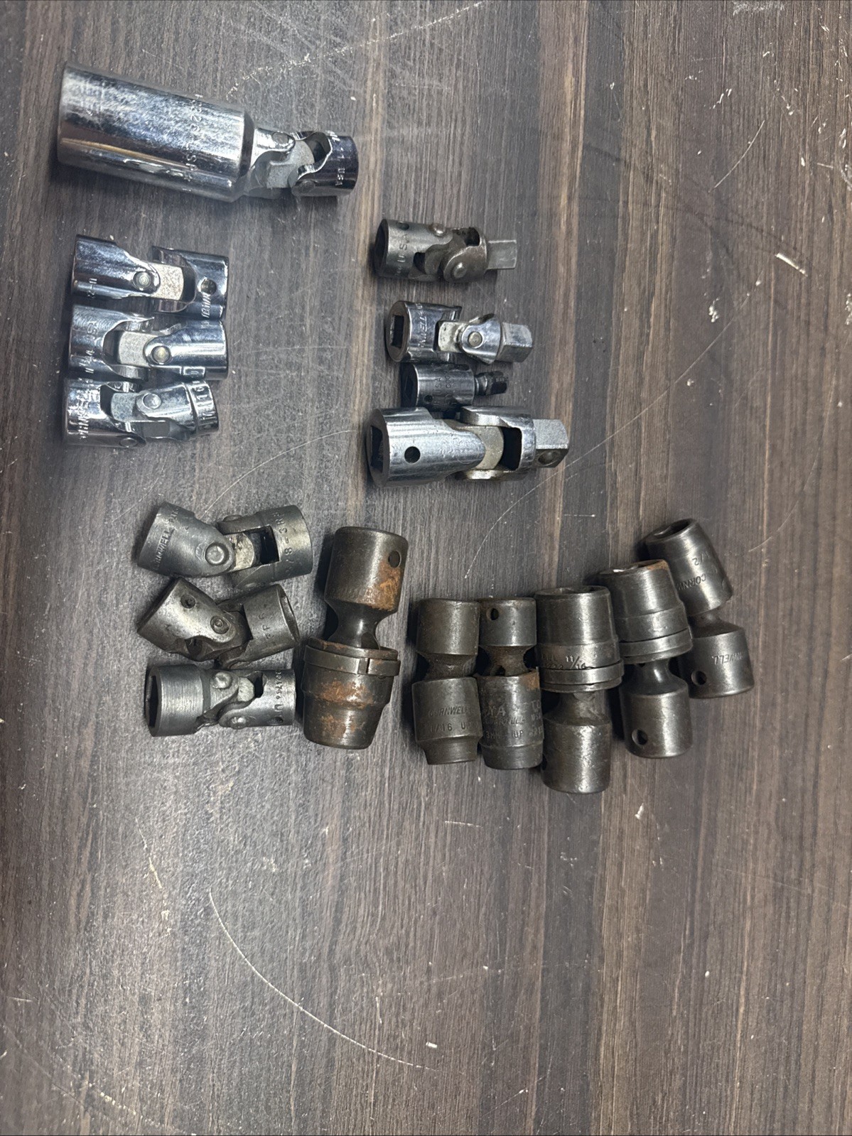 Cornwell Tools 17 piece Swivel Socket Lot