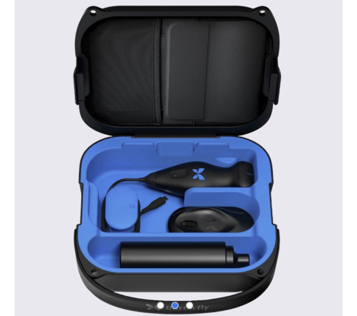 CASE ONLY – Butterfly IQ+-iQ3 -iQ+ Vet Ultrasound System Carrying Case 10.8×10.4