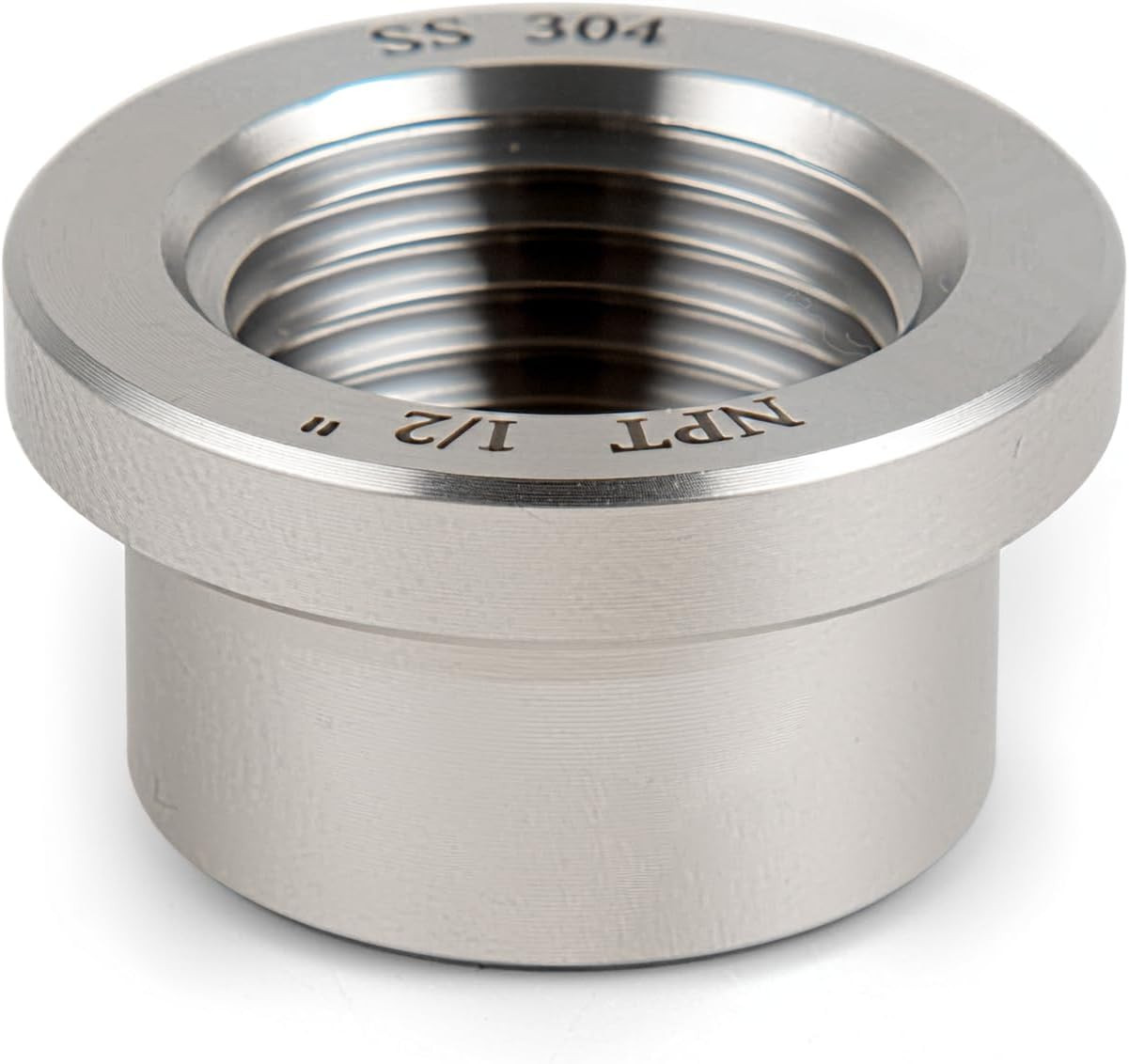 1/2″ NPT Female Weld on Bung Weldable Fitting (OD 0.95″) with Top Head Flange (O