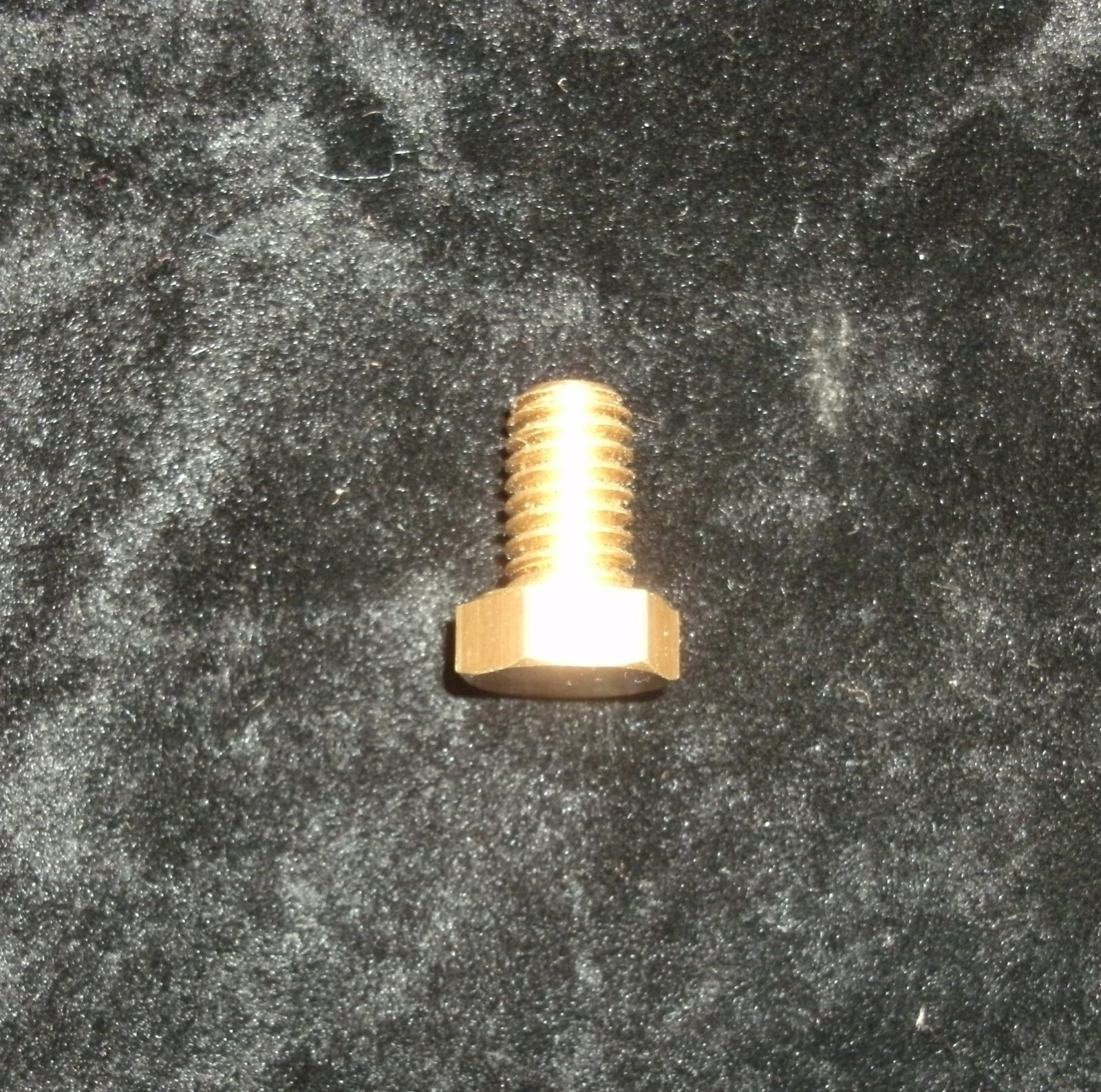 3/8 – 16 X 5/8″– BRASS Hex Cap Bolt (5 pcs)–FREE SHIPPING