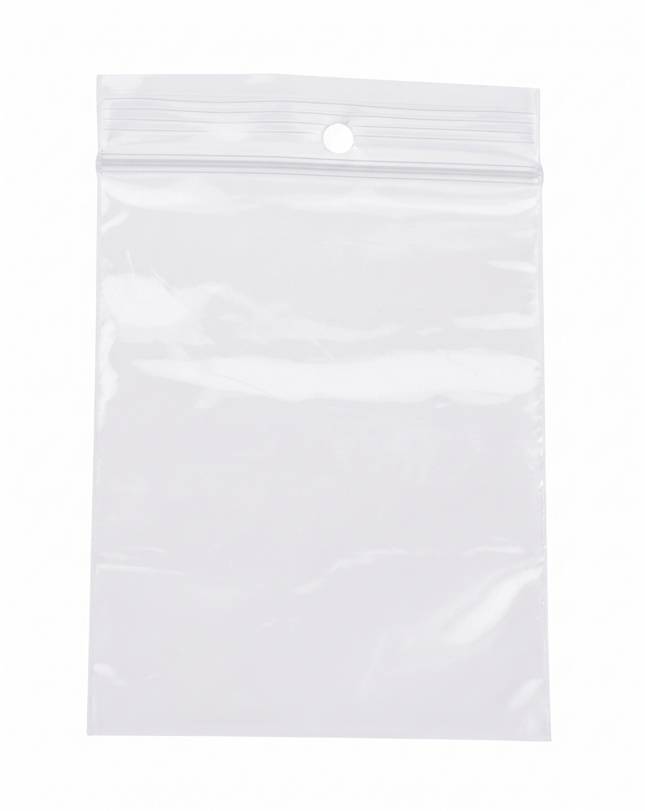 10000 Clear Reclosable Plastic Poly Zip Lock Bags With Hang Hole 3″ x 4″ – 2 Mil