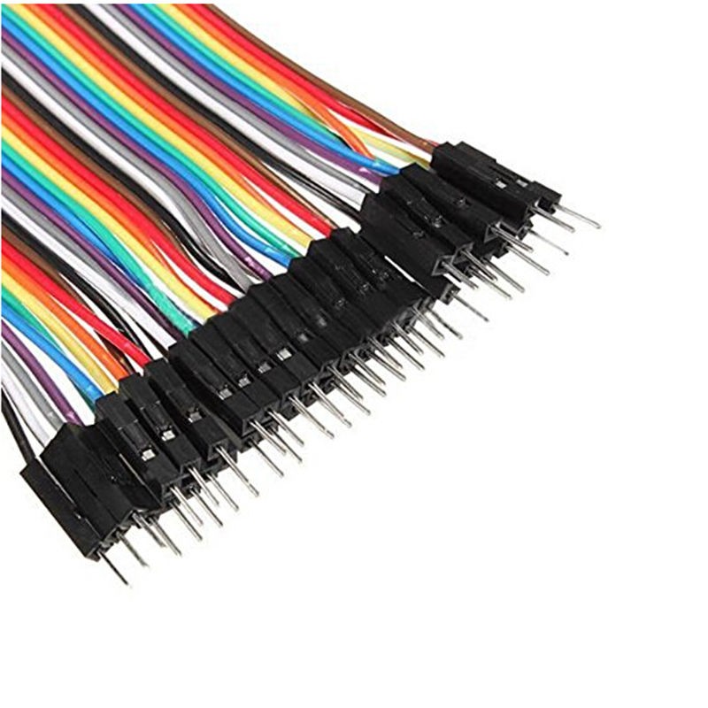 Dupont Cable Jumper 40 Wire 10cm F-M F-F M-M For Arduino Raspberry Breadboard