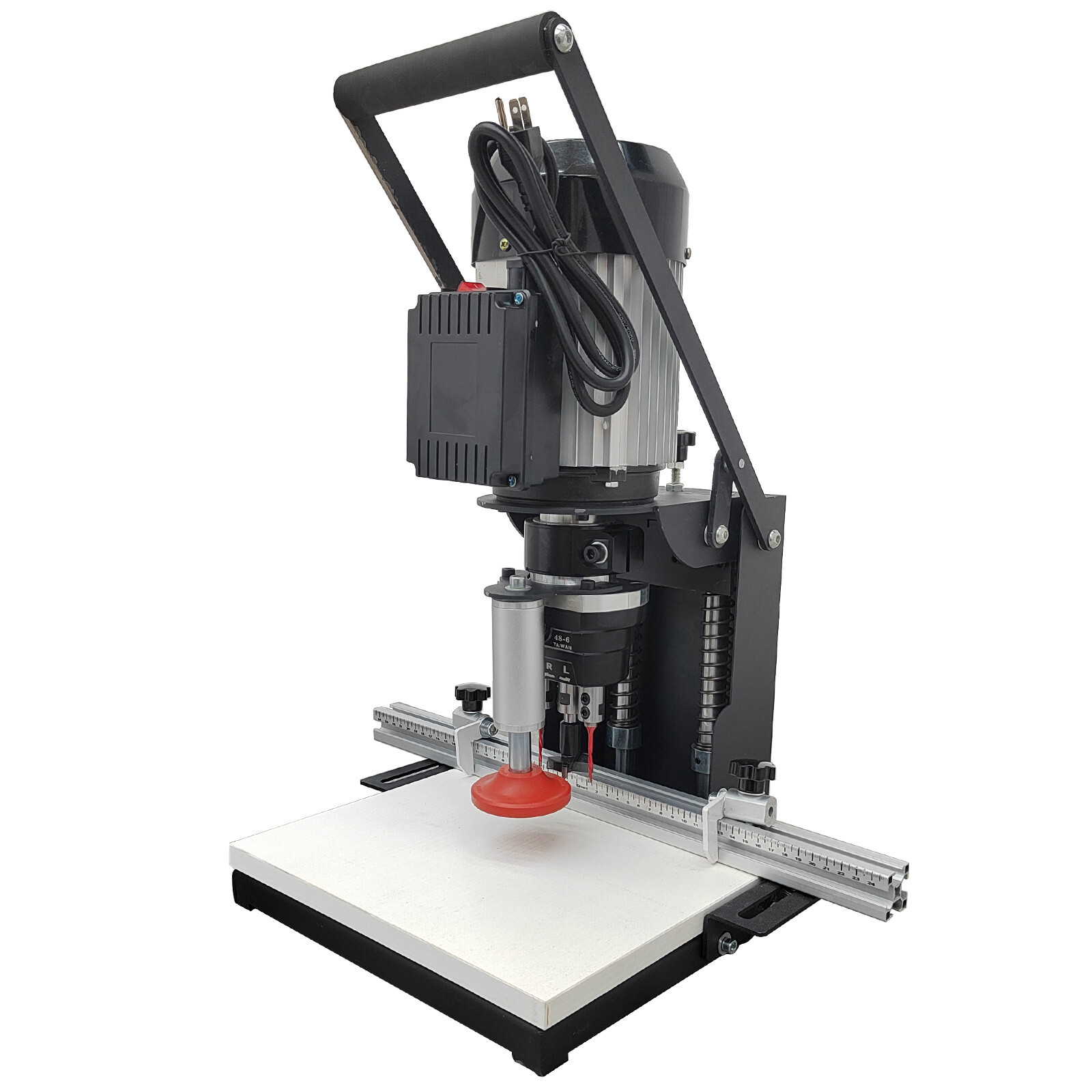 48-6 Handheld Portable Hinge Drilling Machine Woodworking Driller 110V 1.5HP