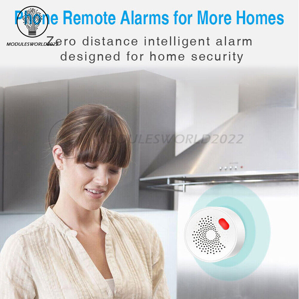 Gas Leak Detector Tuya Wifi Combustible Gas Alarm for Home Natural Gas Sensor