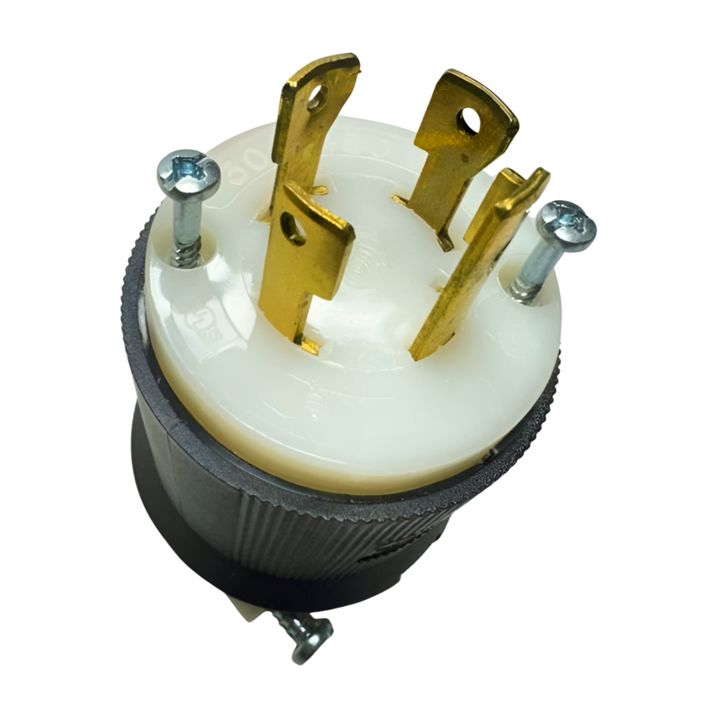 Hubbell HBL2731 Insulgrip Twist-Lock Male Plug, 3-P, 30A, 480VAC, NEMA L15-30P