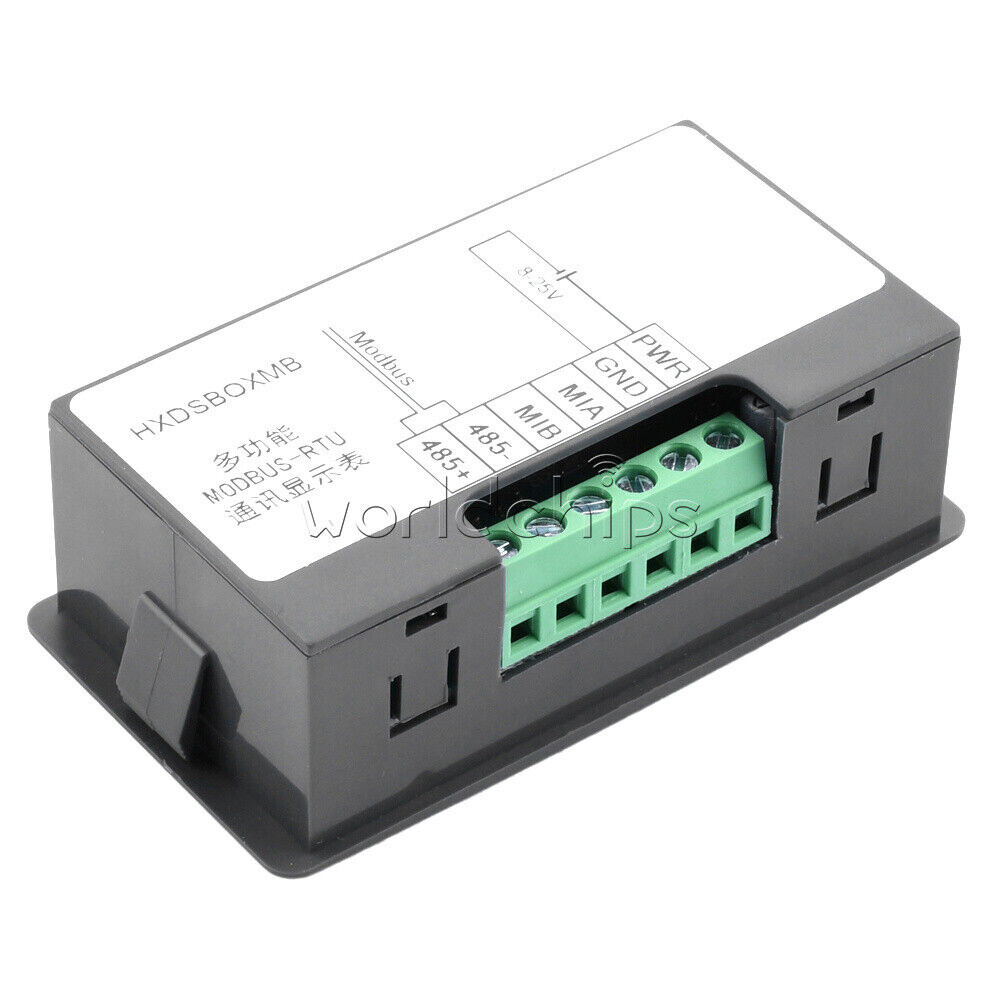 MODBUS-RTU Communication Display Meter RS485 Master-Slave-Monitored DC 8-25V New