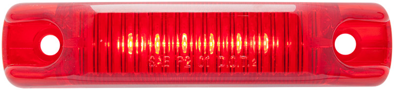 Optronics – MCL66RB – LED MARK LIGHT THIN LINE RED – (Pack of 1)