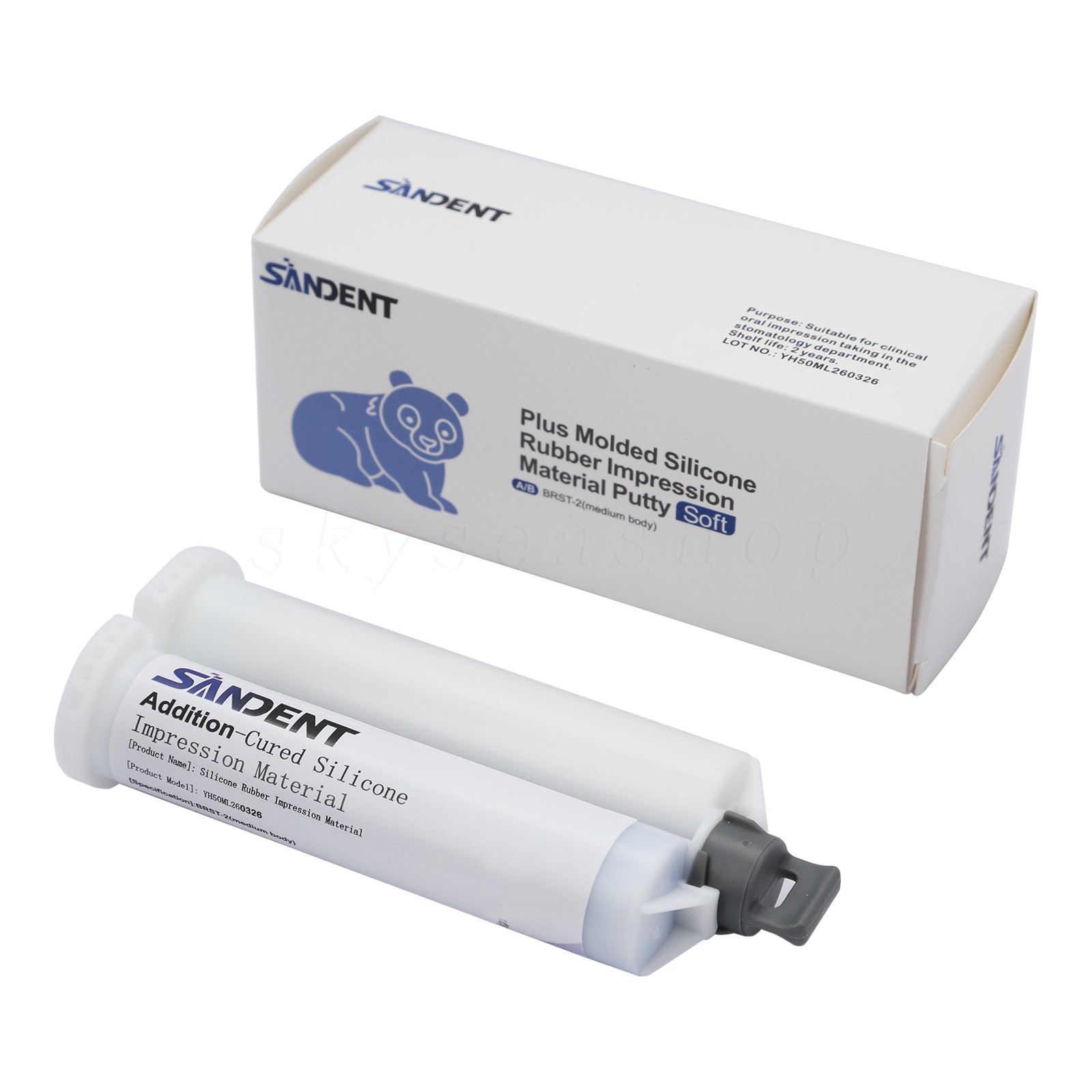 16x Medium Body Fast Set Dental Vinyl Polysiloxane Impression Material VPS PVS