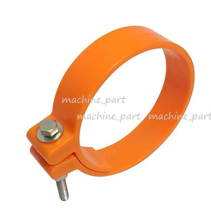 Excavator Rubber Dust Cover Clamp Ring Wear-resistant Bucket Pin Seal Dust Cover