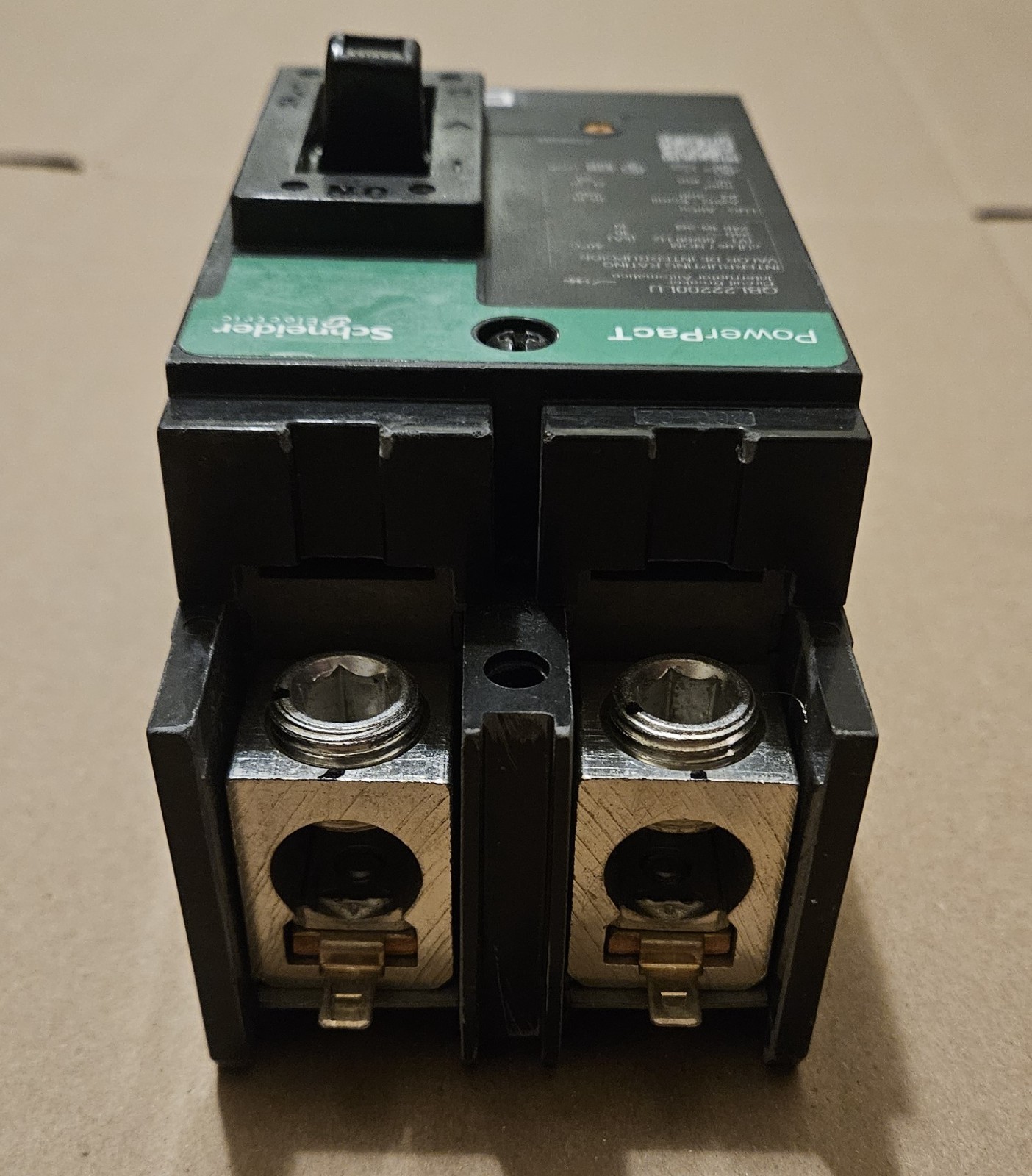 SQUARE D POWERPACT QB 200AMP 2-POLE 240V MAIN CIRCUIT BREAKER QBL22200LU