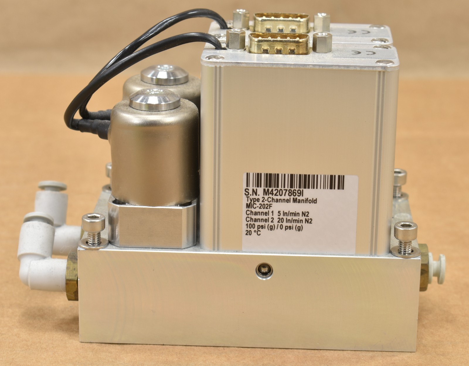 Bronkhorst MIC-202F Type 2 channel Mani-Flow Mass Flow Controller