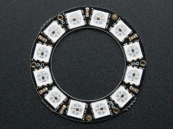 Adafruit NeoPixel Ring – Multiple Sizes