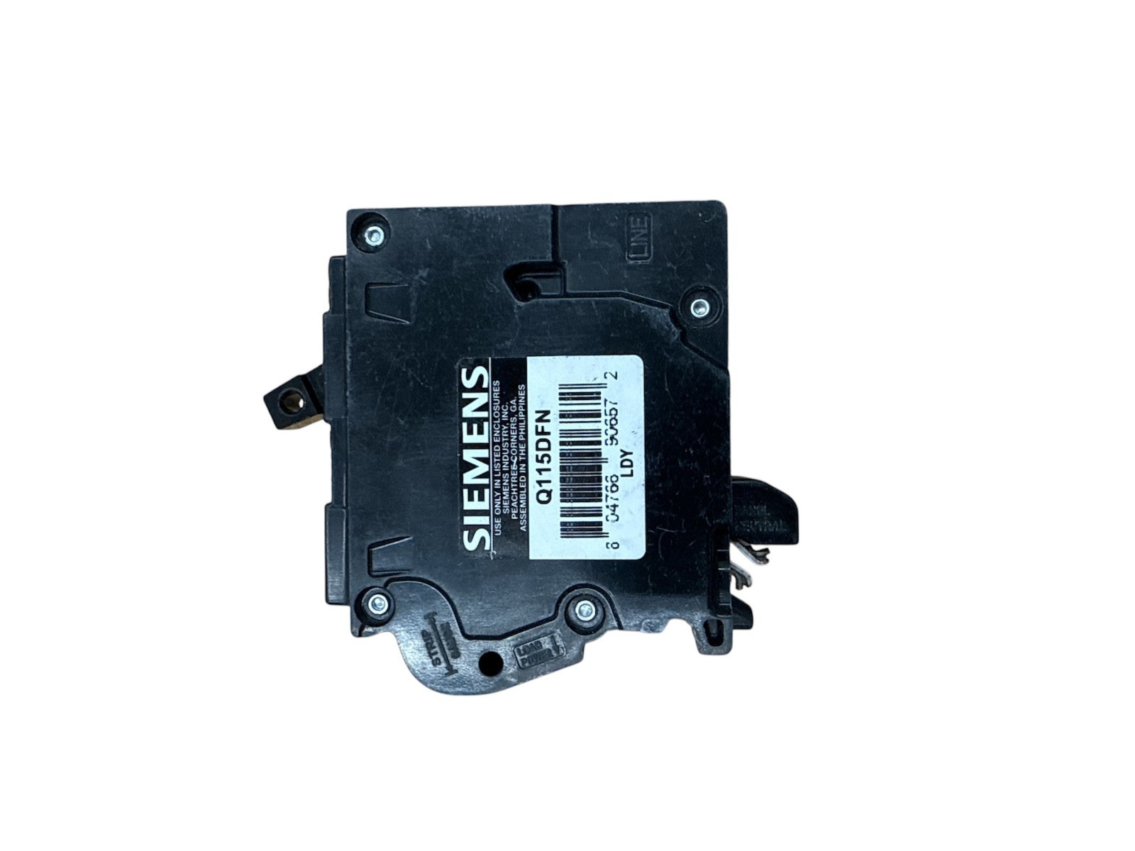 Siemens Q115DFN – 15A – 1-Pole – Dual Function AFCI/GFCI Plug-on Neutral Breaker