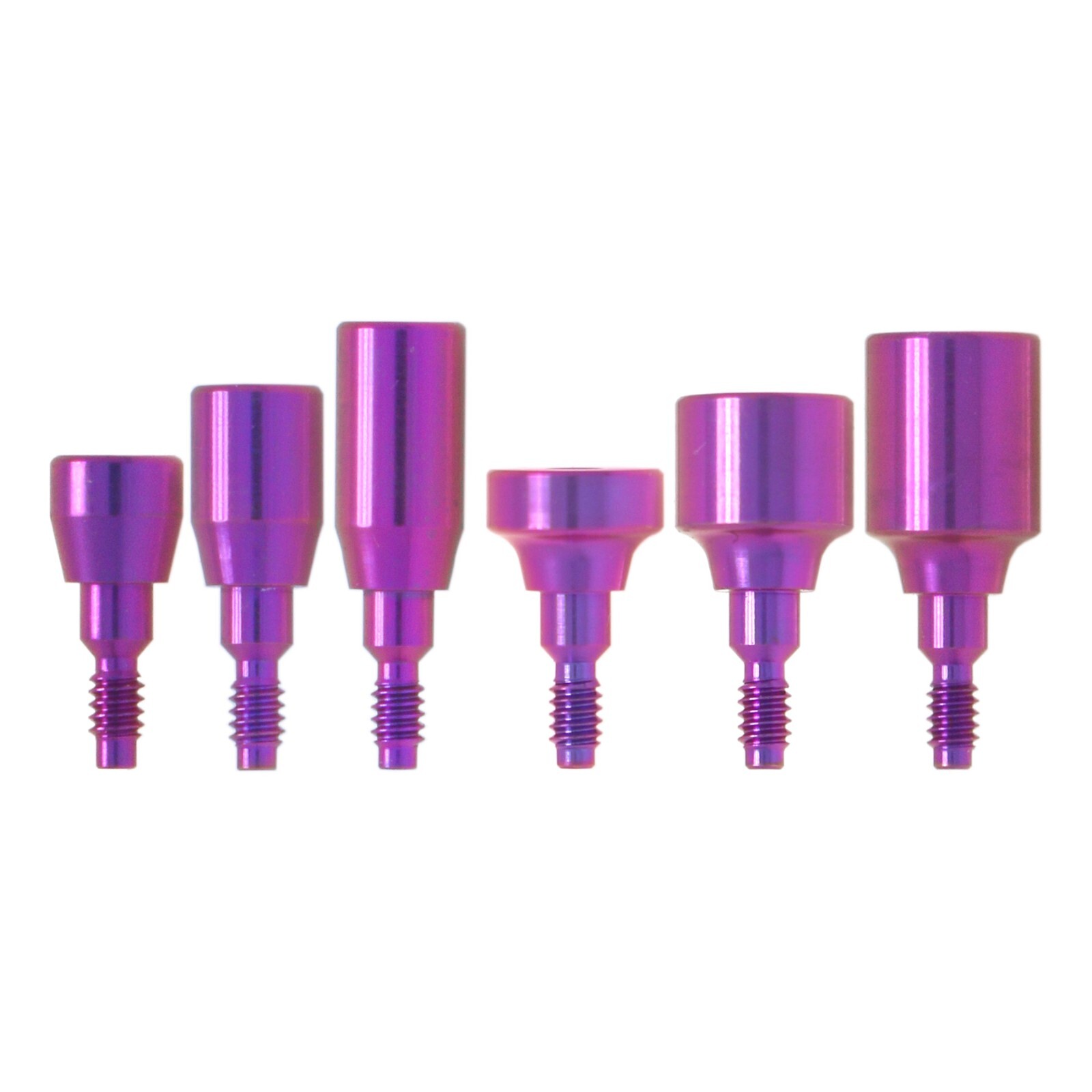 5Pcs Dental Healing Abutment Cap NP Internal conical Fits Nobel Biocare Ø3.6/5mm