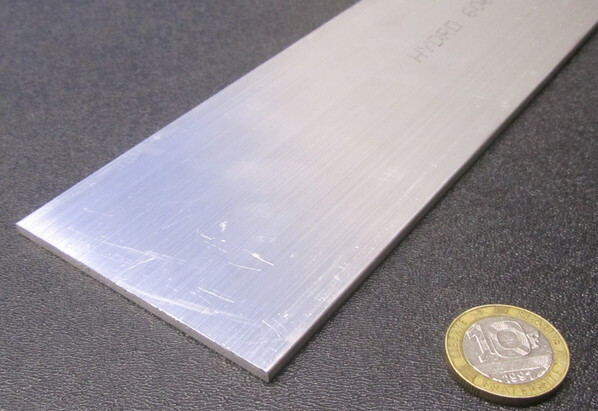 3003 H14 Aluminum Bar, 1/8″ (.125″) Thick x 3.00″ Wide x 12″ Length
