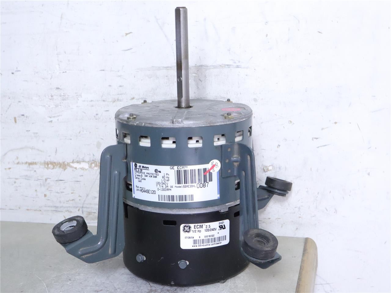 GE ECM 5SME39HL0087 1/2HP Furnace Blower Motor 120/240V 1300RPM HD44SE120