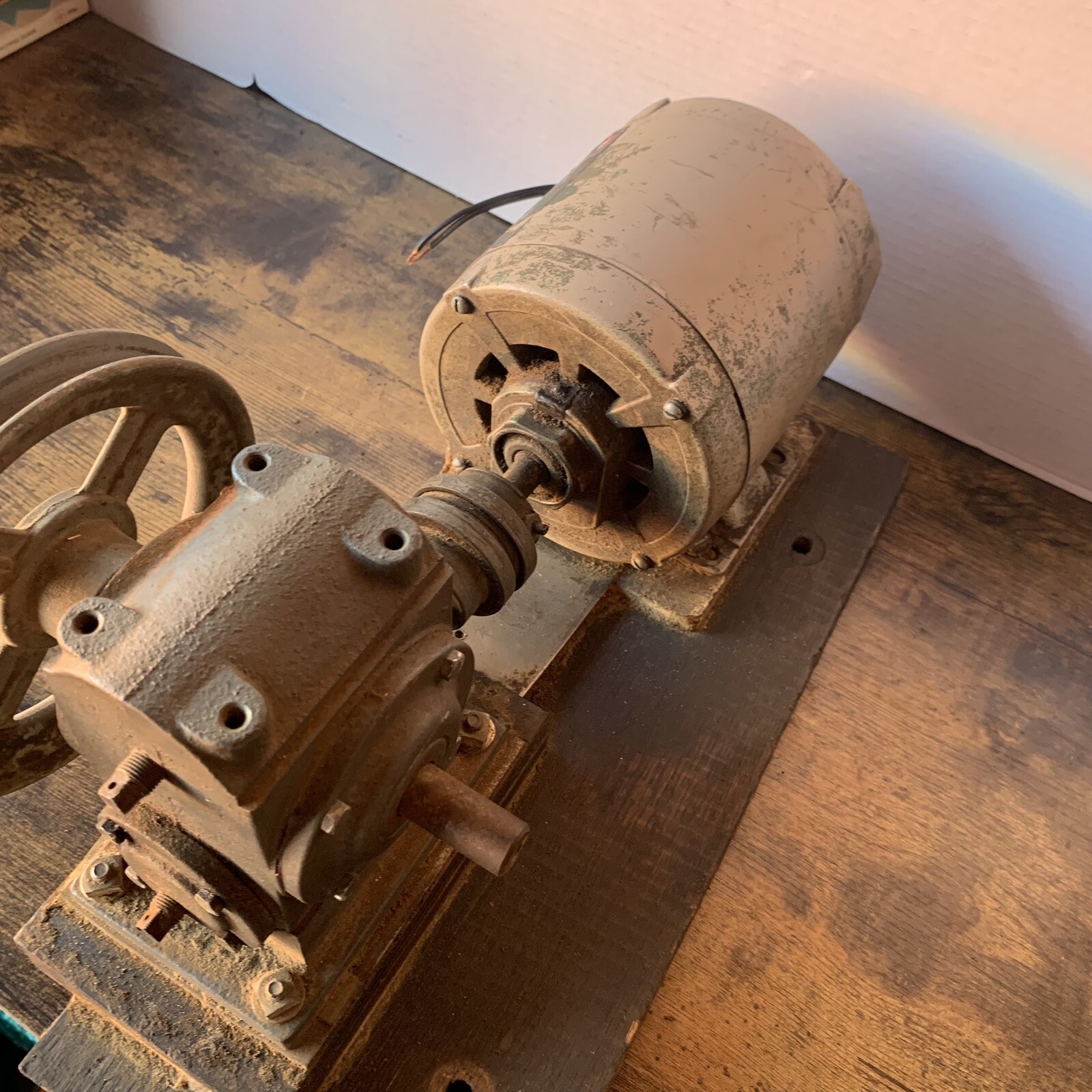 2 Vintage Motor Combo – Montgomery Ward ProCraft 1/4 HP + Janette Electric SL133