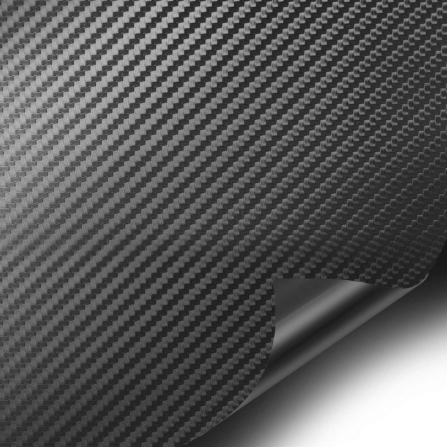 Universal Auto Carbon Fiber Trim Tape 2 Inch Wide – Durable Exterior Decoration