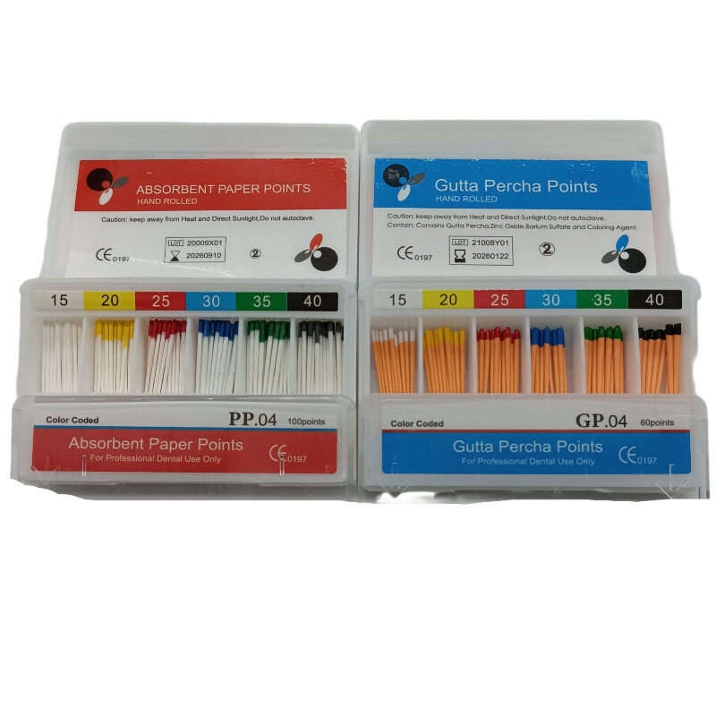Dental Absorbent Paper Points Gutta Percha Points Eododontic 15-40# EODO Root