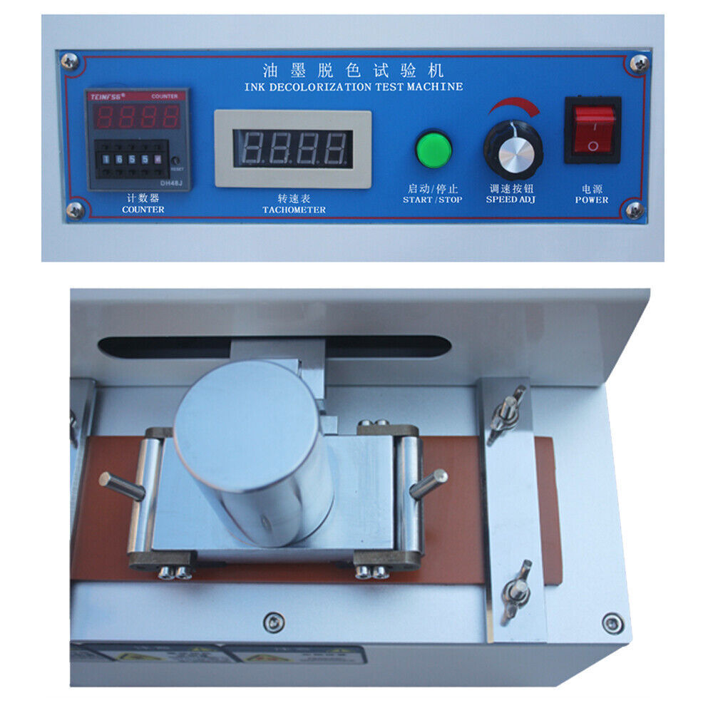 Printing Ink Decolorization Tester Paint Abraser Friction Test Machine