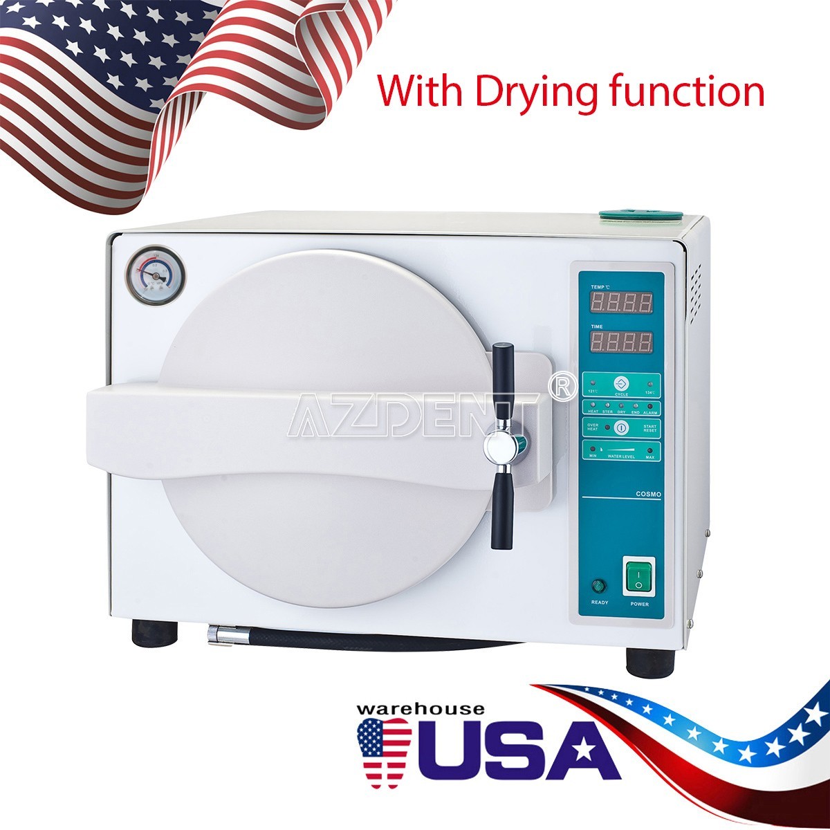 18L Dental Automatic Autoclave Steam Sterilizer / Drying Medical Sterilizition