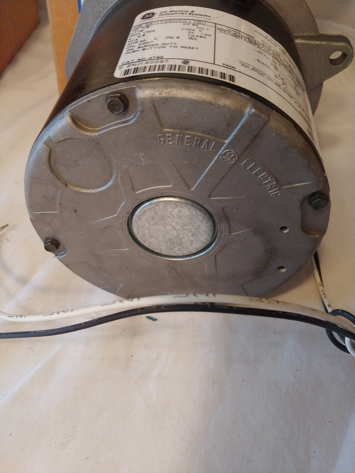 GE 4782 Industrial Control Systems, 5KH39BN5017BU, 1/8 HP MOTOR