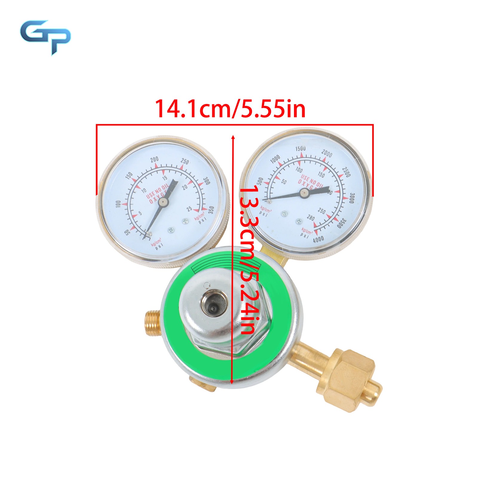 Solid Brass OXYGEN ACETYLENE Regulators 4 Welding Fit Gas Torch Cutting