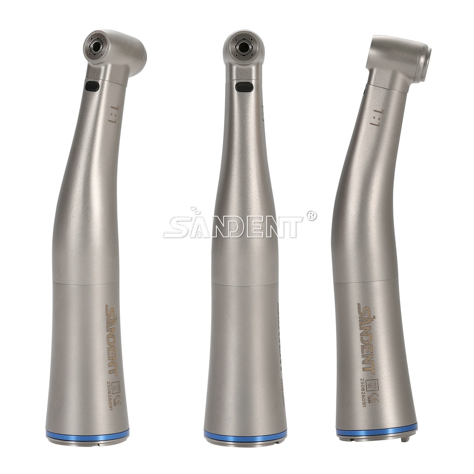 Dental 1:5 Fiber Optic LED Contra Angle Handpiece fit NSK E-Type Electric Motor