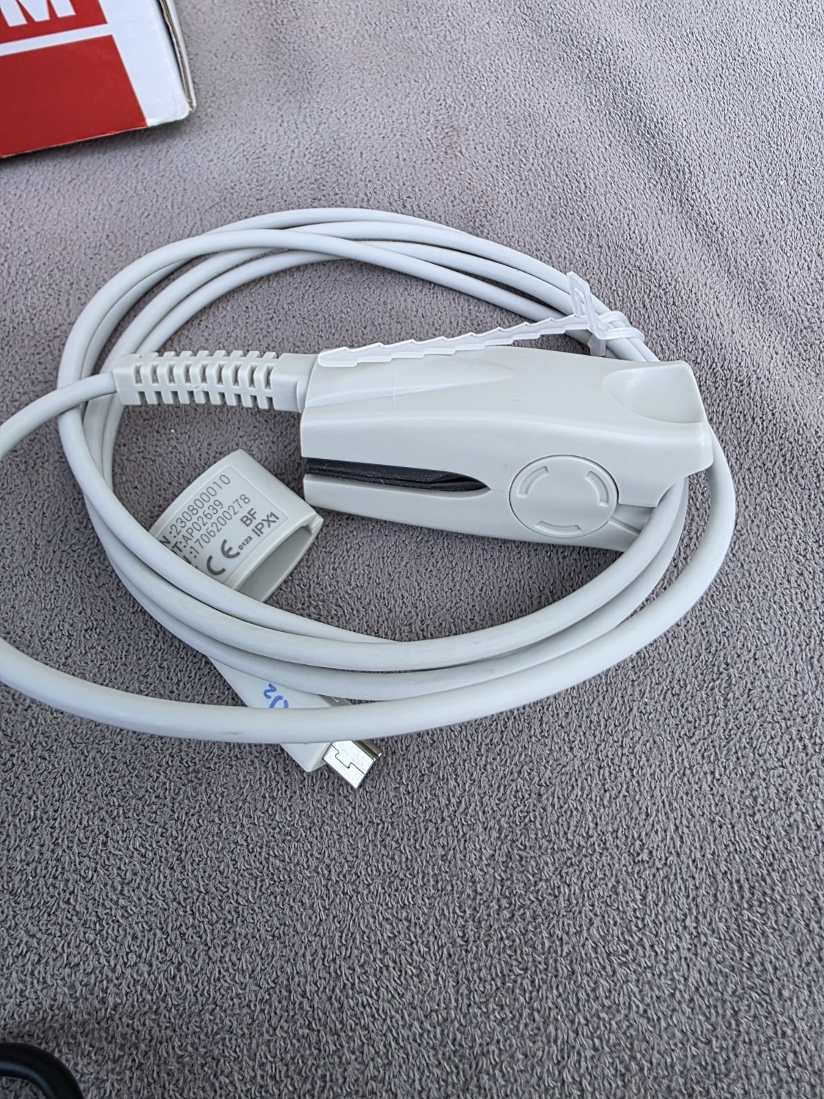 CONTEC CMS-M Multi-Functional Visual Stethoscope Used AS-IS For Parts Repair