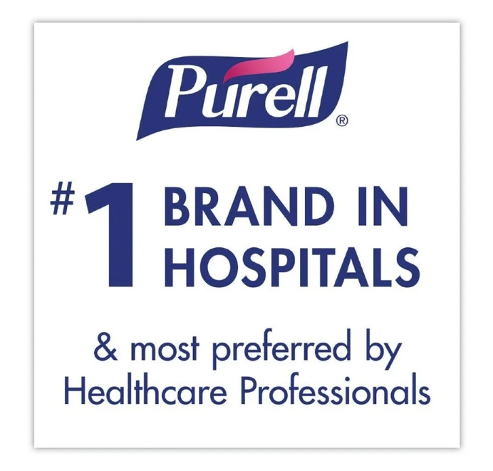 PURELL 5015-640-B Hand Sanitizer, Clear GEL, 51OZ,, 1.5 L, Citrus, EXP 12/2028