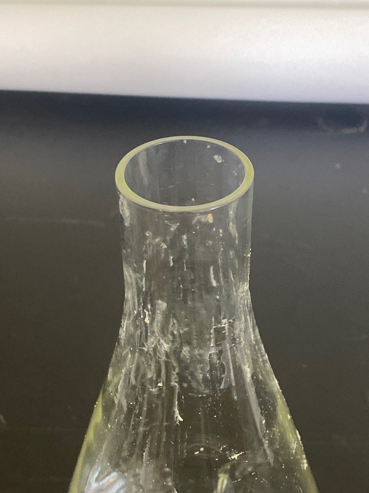 Used DWK KIMAX Glass 2000mL 2L Delong Shaker Culture Flask w/ Baffles 25630