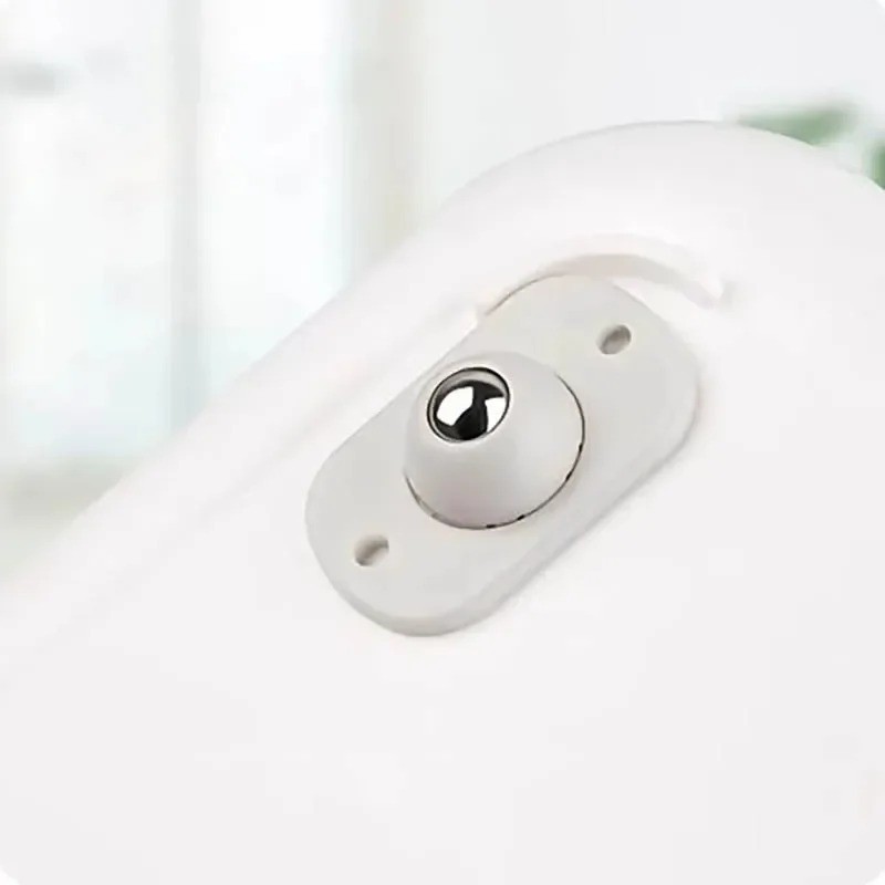 12 Mini Swivel Caster Wheels Self Adhesive Stainless Steel Rollers for Furniture