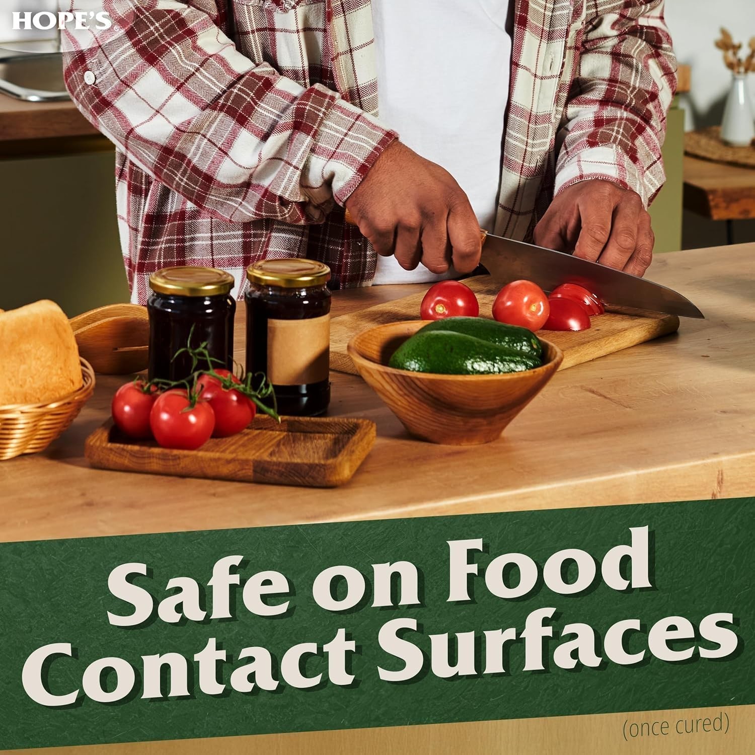 100% Pure Tung Oil, Food Safe, Premium Waterproof Natural Wood Finish and