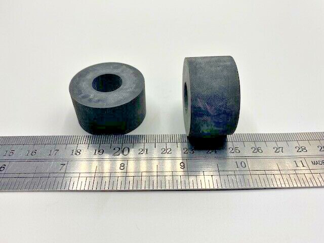 Rubber Washer/ Spacer/ Body Mount 1-3/8″ OD x 9/16″ ID x 3/4″ Thick (6 Pieces)