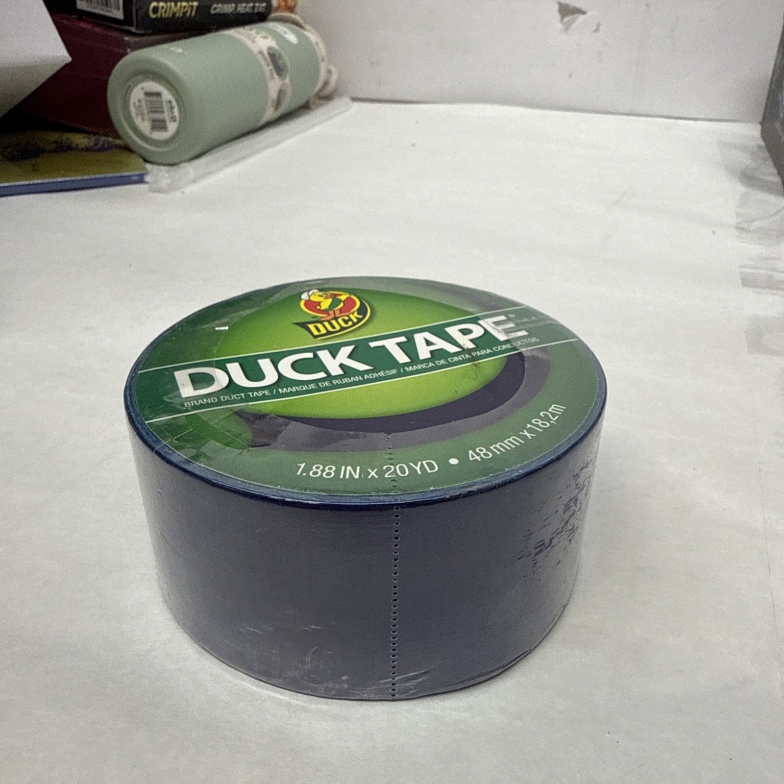 Duck Colored Duct Tape – Blue – 1.88″ Width x 60 Ft Length, 1 Roll, 3″ Core