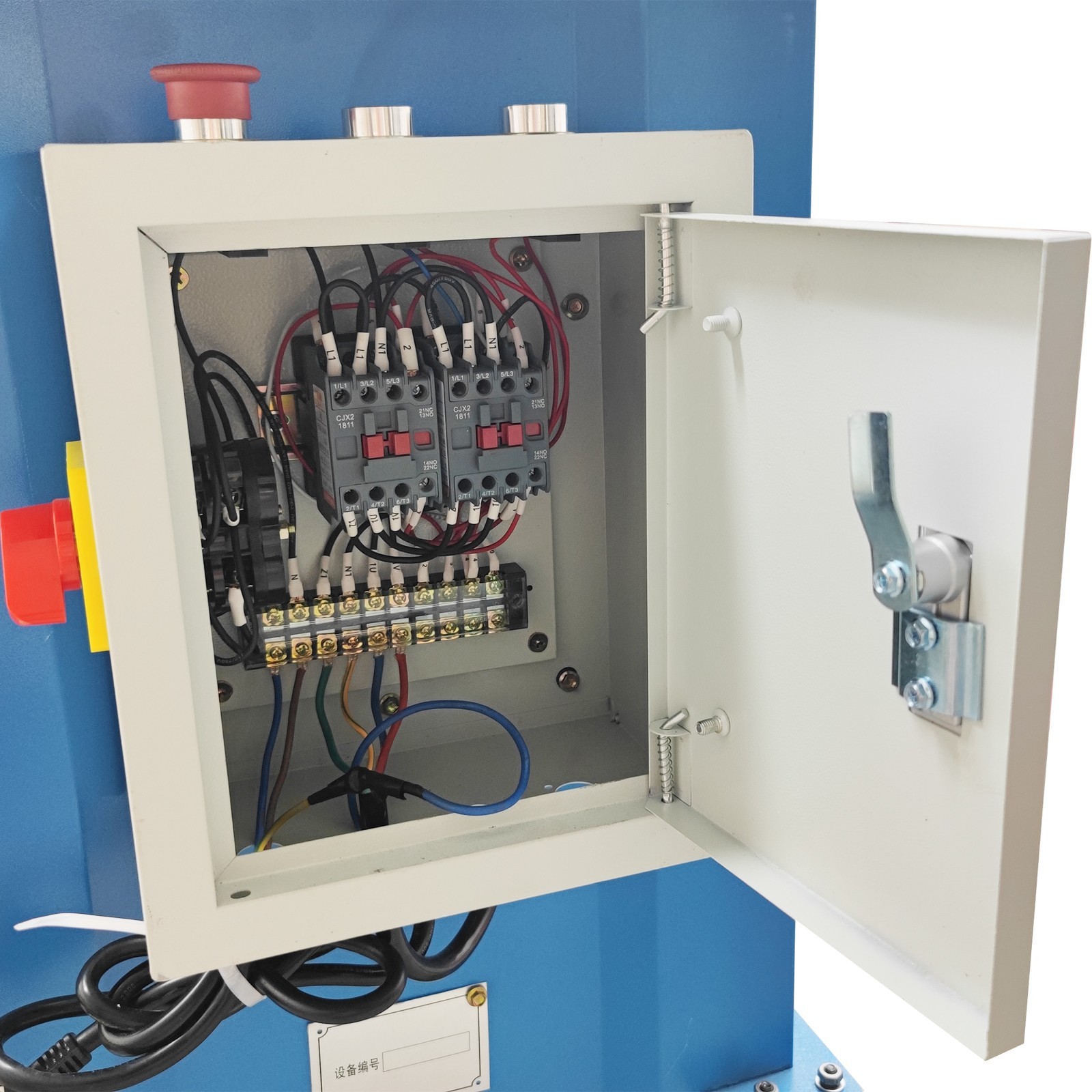 220V Seam Lock Roll Former Sheet Metal Seamer 0.5-1.2mm Single Flat Seam 1.5KW