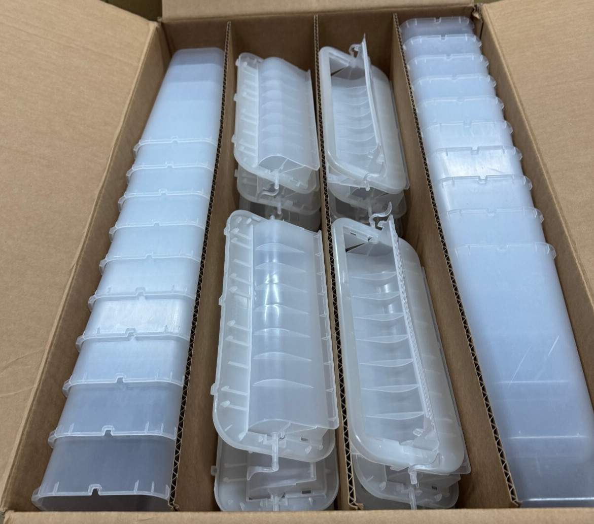 Oak Ridge Products Sharps Containers 5 Quart Horizontal Drop Clear, Case of 20