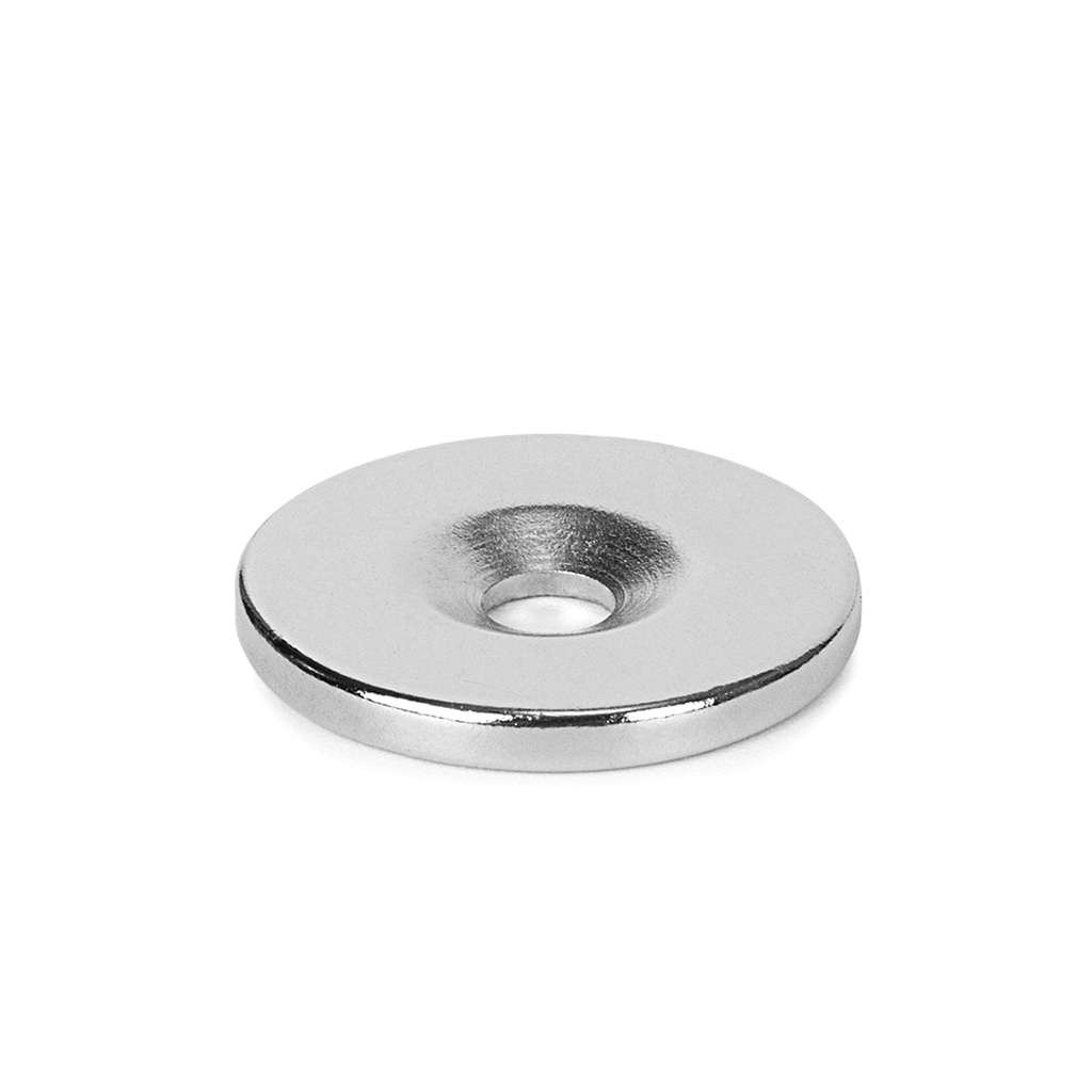 Countersunk Ring Round Disc Strong Magnets Rare Earth Neodymium Hole N35