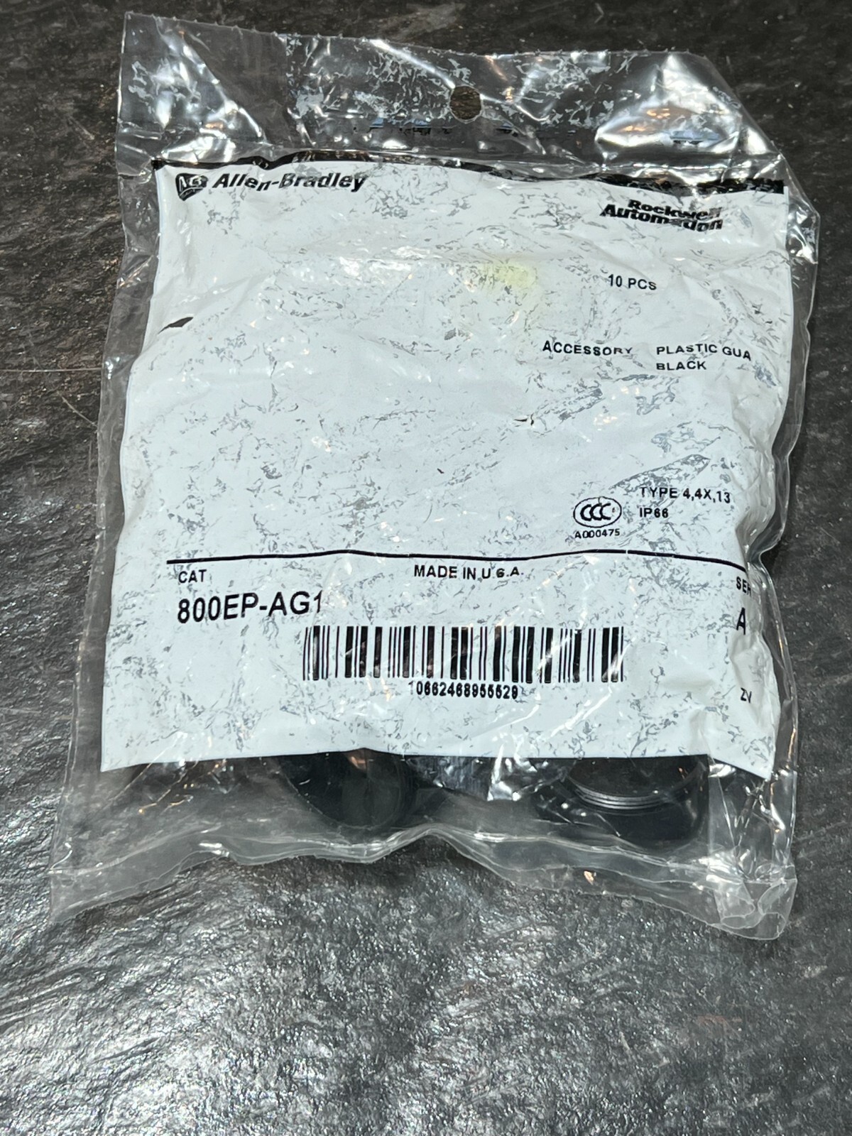 allen bradley 800ep-ag1 nos poor packaging bag of 10pcs