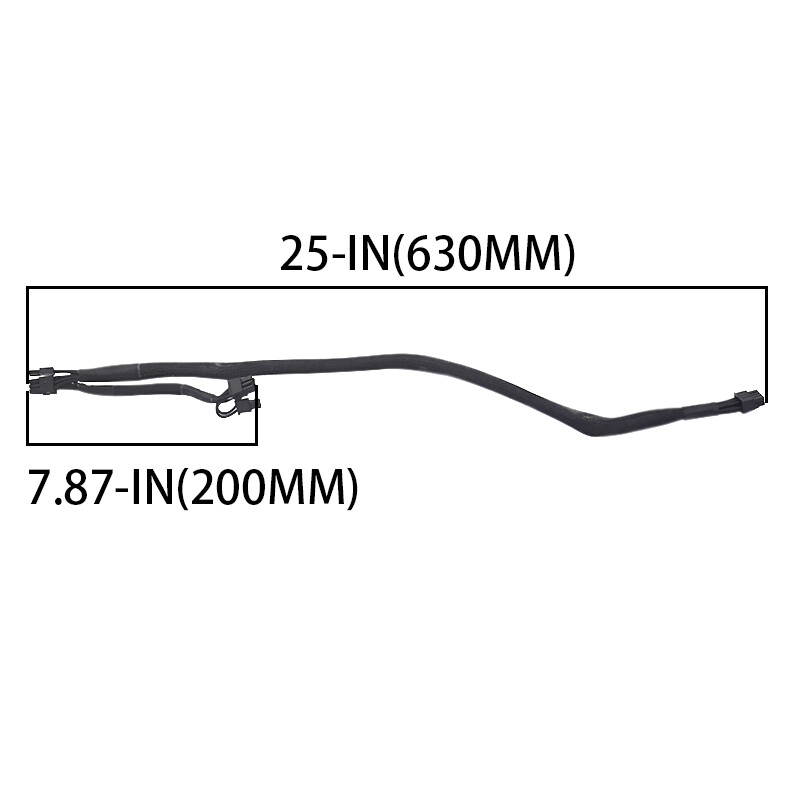 For Razer Core X RX 6900XT PCIe 8 Pin to DUAL 8 (6+2) Pin Power Supply Cable
