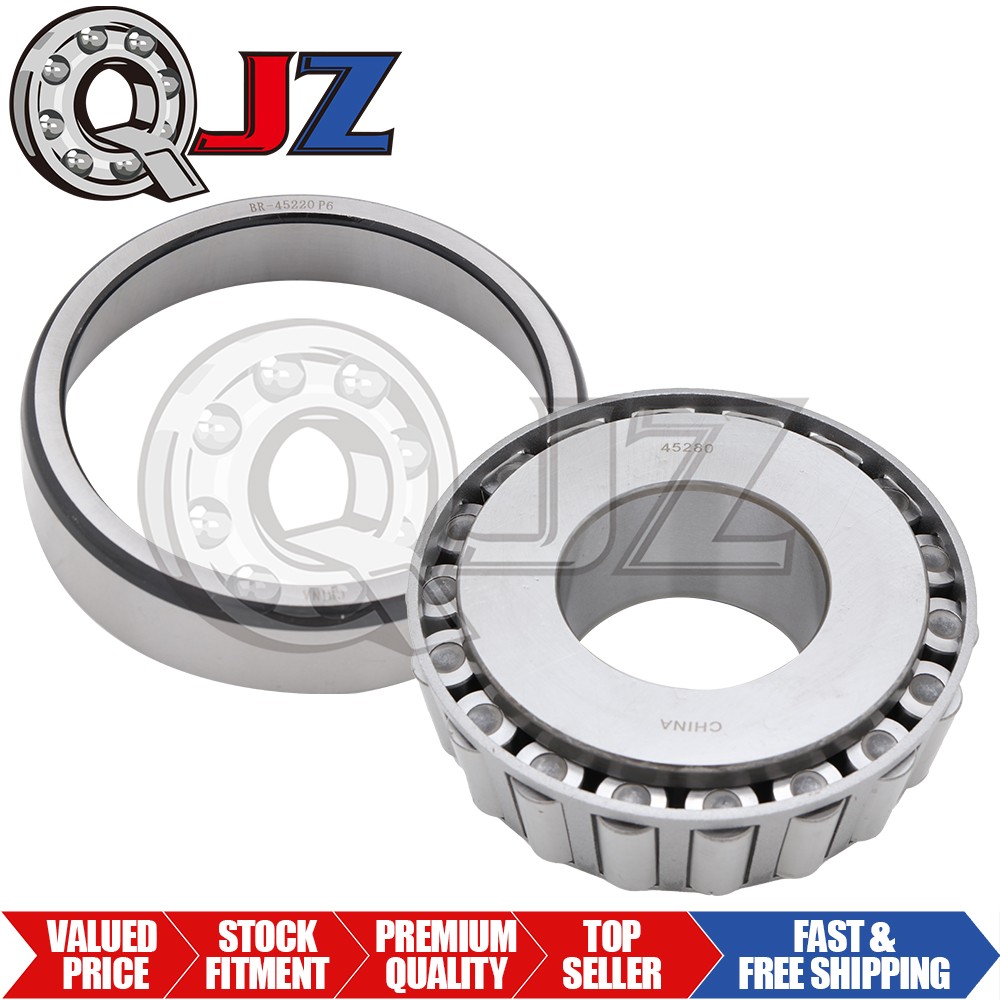 [1-Pack] 45280-45220 Tapered Roller Bearing Set (1-3/4″ ID x 4.13″ OD x 1.22″ W)