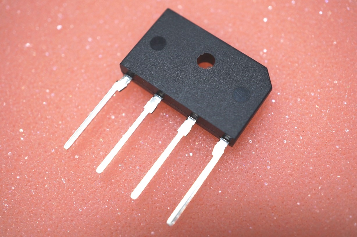 Lot of 2 – Liteon Semi Bridge rectifier KBJ-606G KBU-606 600V 6A KBJ606G
