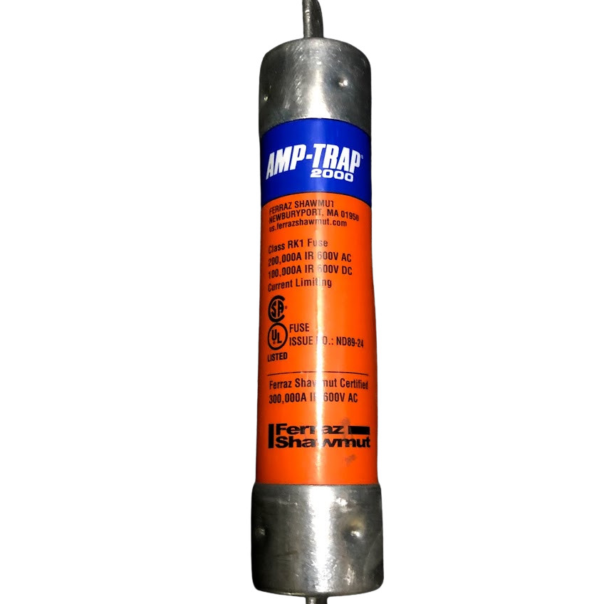 Ferraz Shawmut AMP-TRAP 2000 A6D100R Dual Element Time Delay Fuse 100A 600V