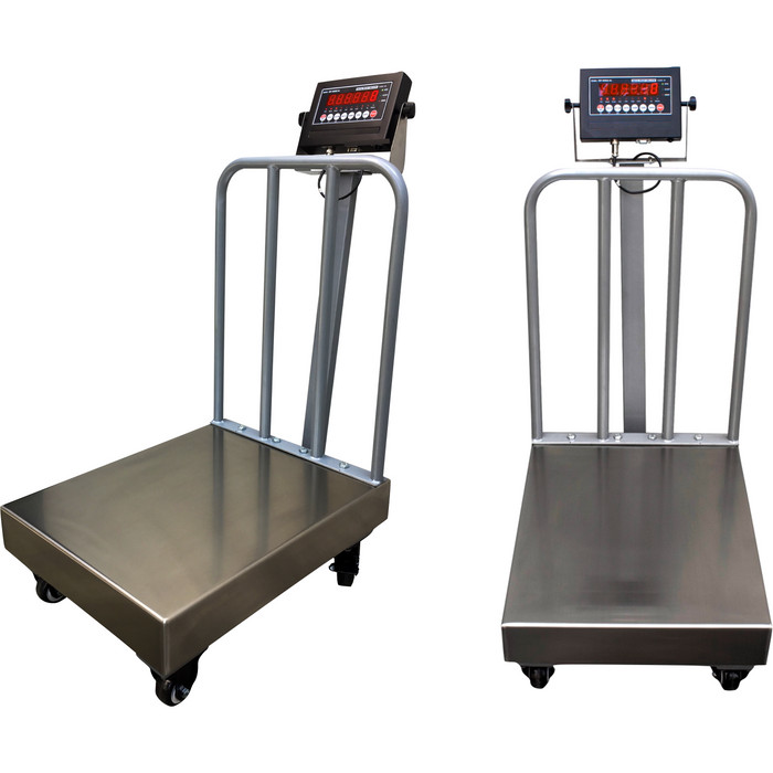 SellEton SL-915-BW NTEP Legal for trade Bench Scale with Wheels and Backrail