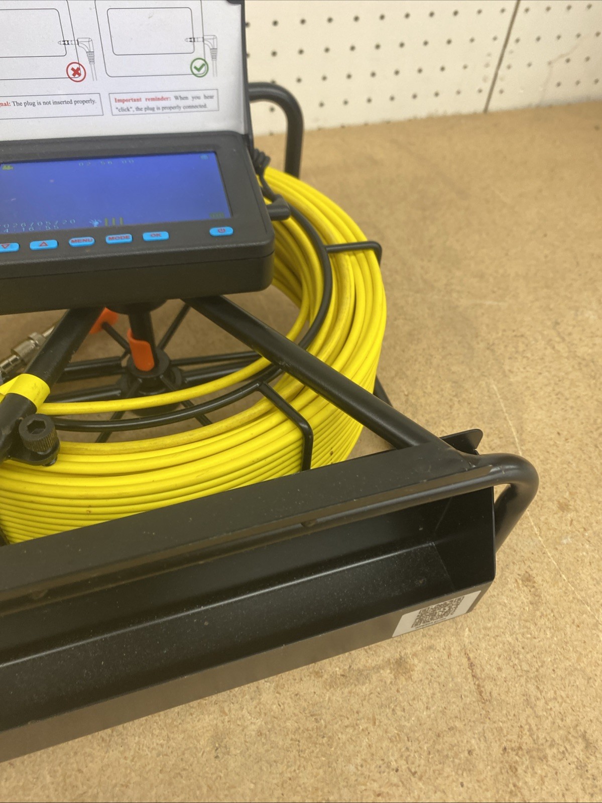 VEVOR Sewer Camera, 164FT 4.3″ Screen, Pipeline Inspection Camera